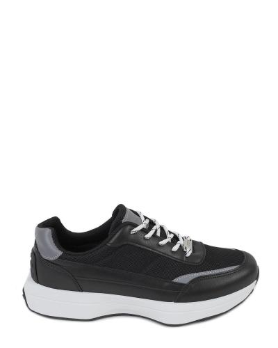 Black sports shoes - sneakers