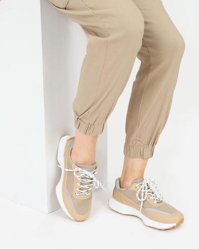 Beige sports shoes - sneakers 2