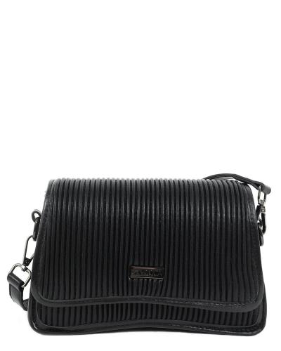 Γυναικεία τσάντα χιαστί μαύρη