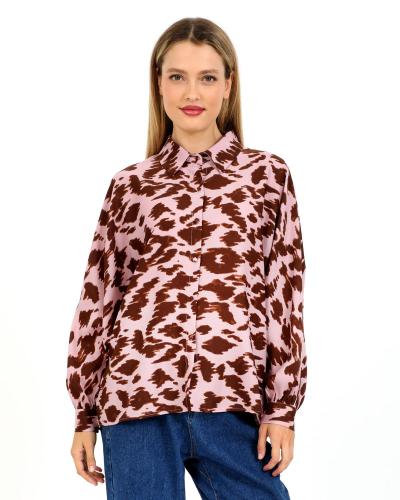 Πουκάμισο καφέ