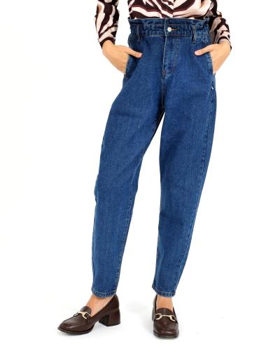 Blue paperbag jeans 2