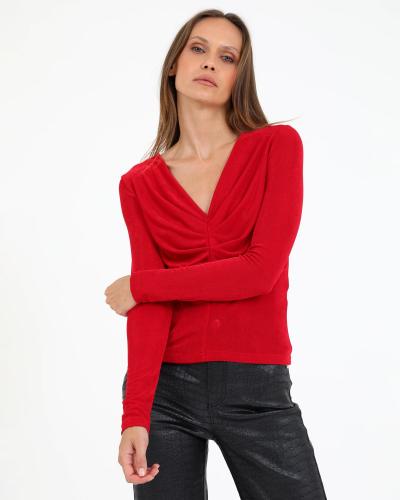 Bordeaux blouse