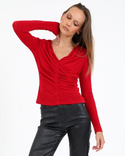 Bordeaux blouse 2