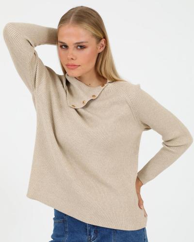 Beige pullover