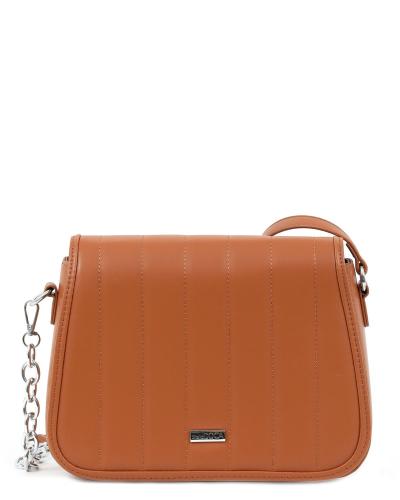Tan women's shoulder bag