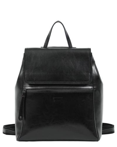 Women's leather backpack,...