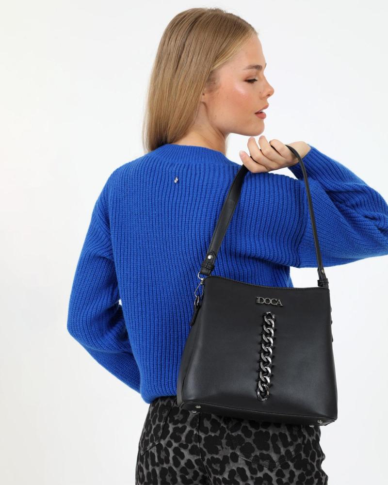 Taupe women's shoulder bag Taupe women's shoulder bag