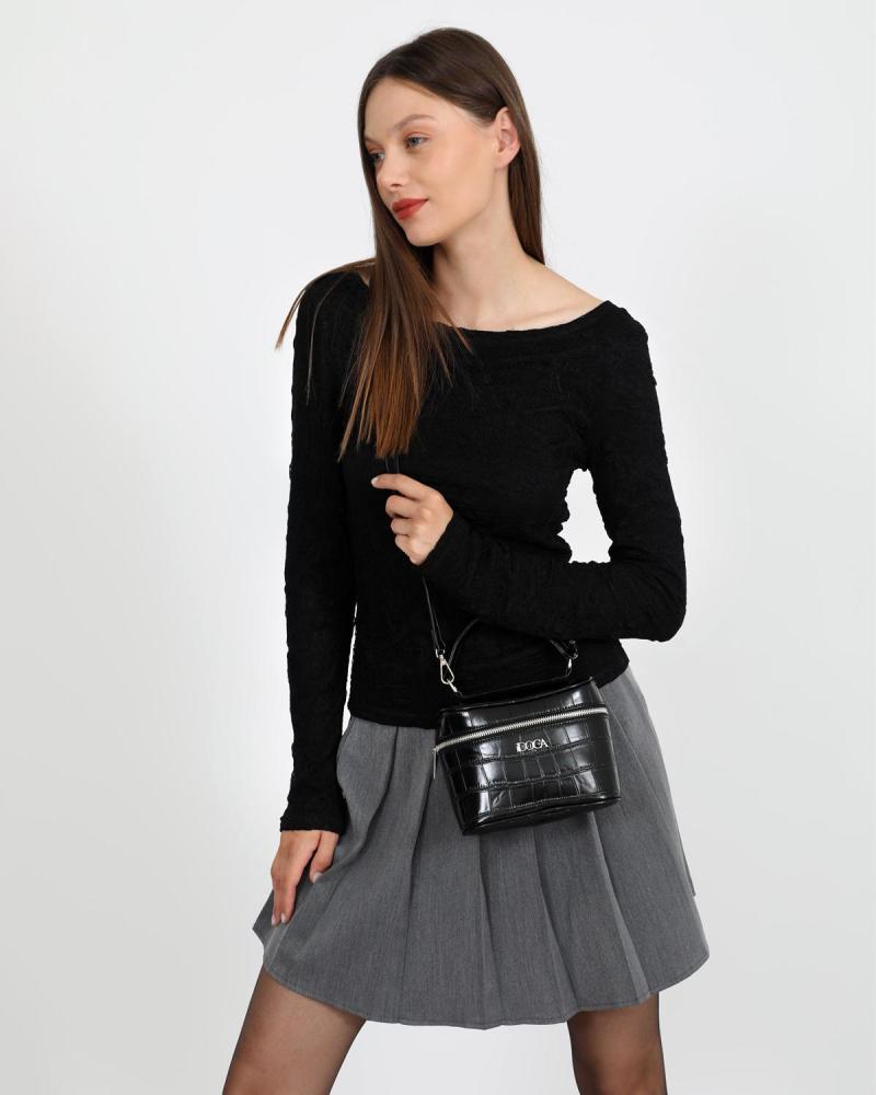 Black women's handbag